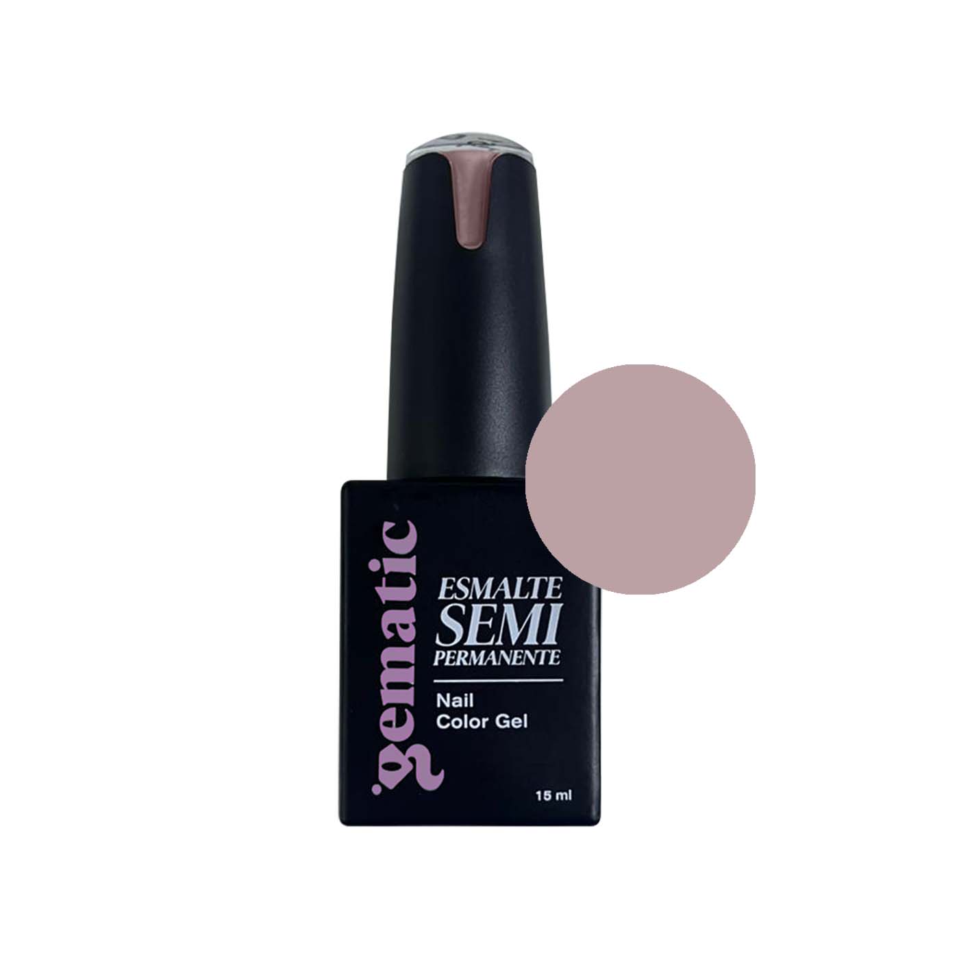 Esmalte Semipermanente Gematic Nude Claro Traslucido B1865
